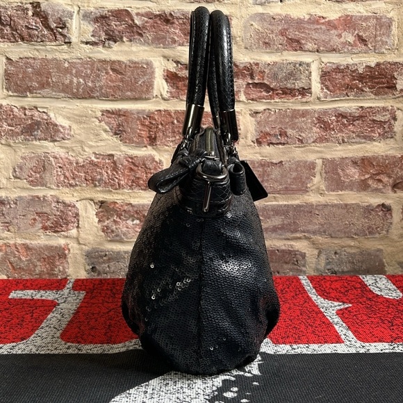 EUC Limited Edition Coach Madison Sophia
Ocelot Crossbody Bag in Black Sequins - Picture 6 of 13